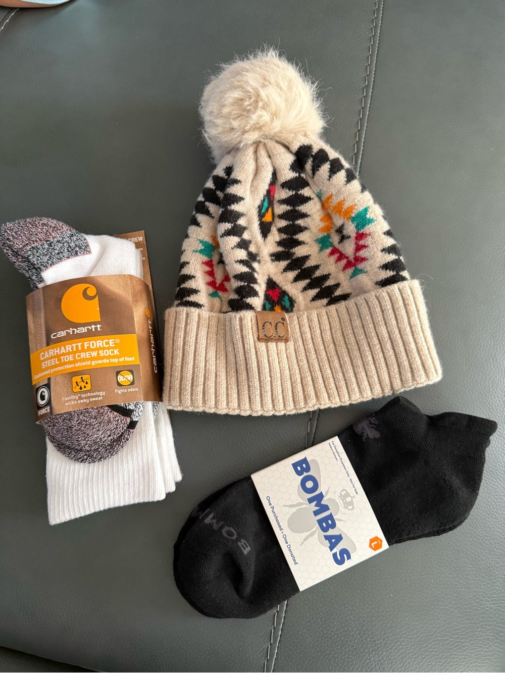 Hat and sock bundle